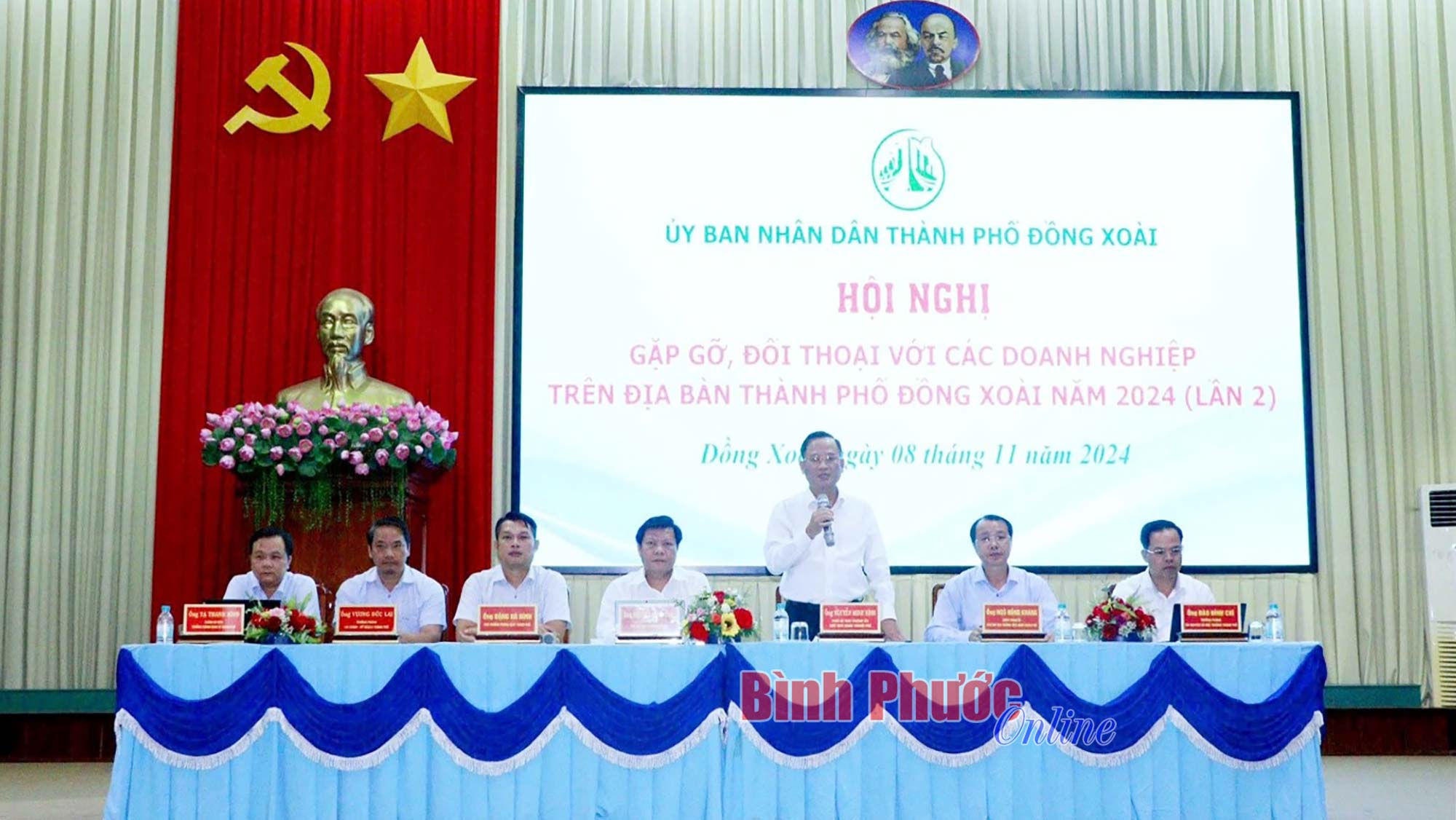 Đồng Xoài: Gặp gỡ, đối thoại với các doanh nghiệp 
