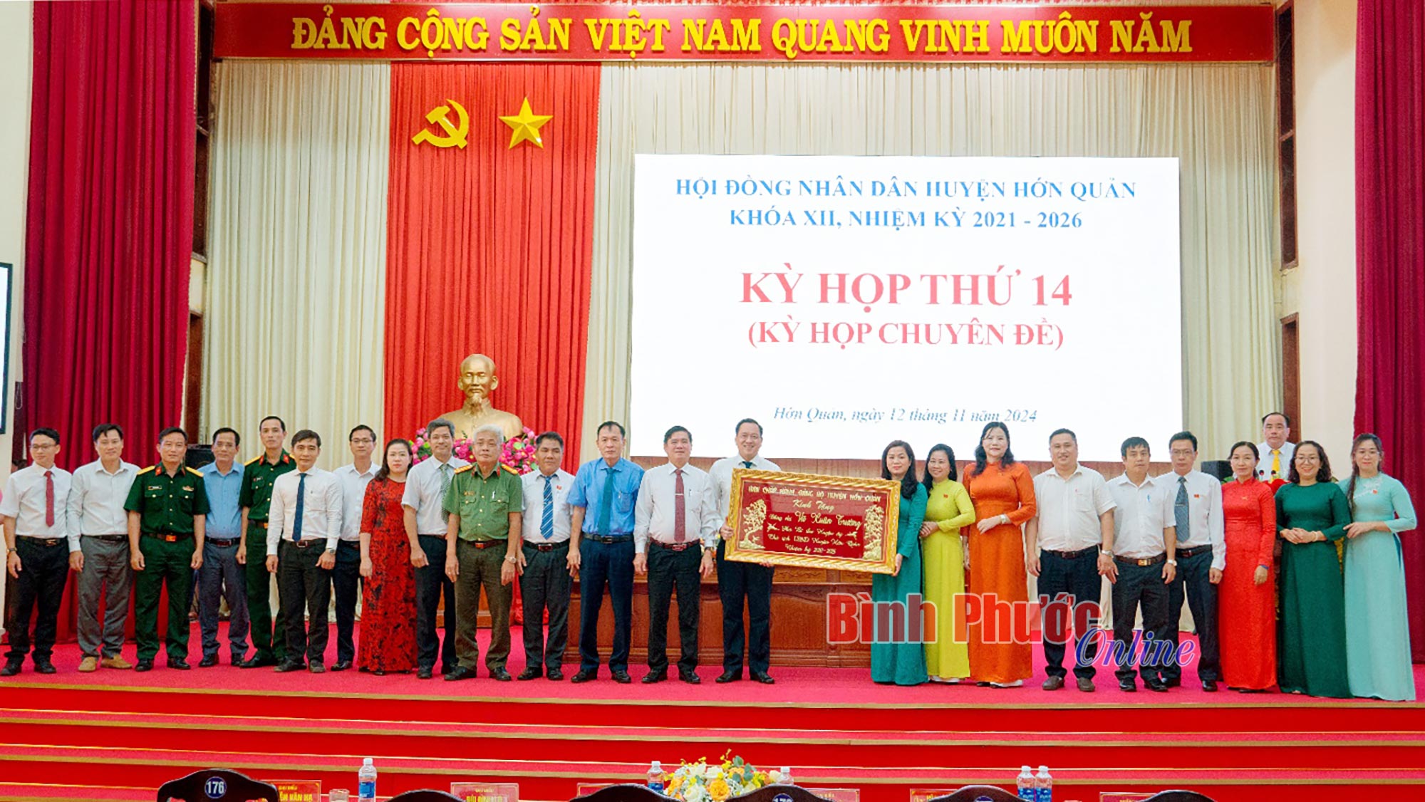 HĐND huyện Hớn Quản thông qua nghị quyết về đầu tư công năm 2024