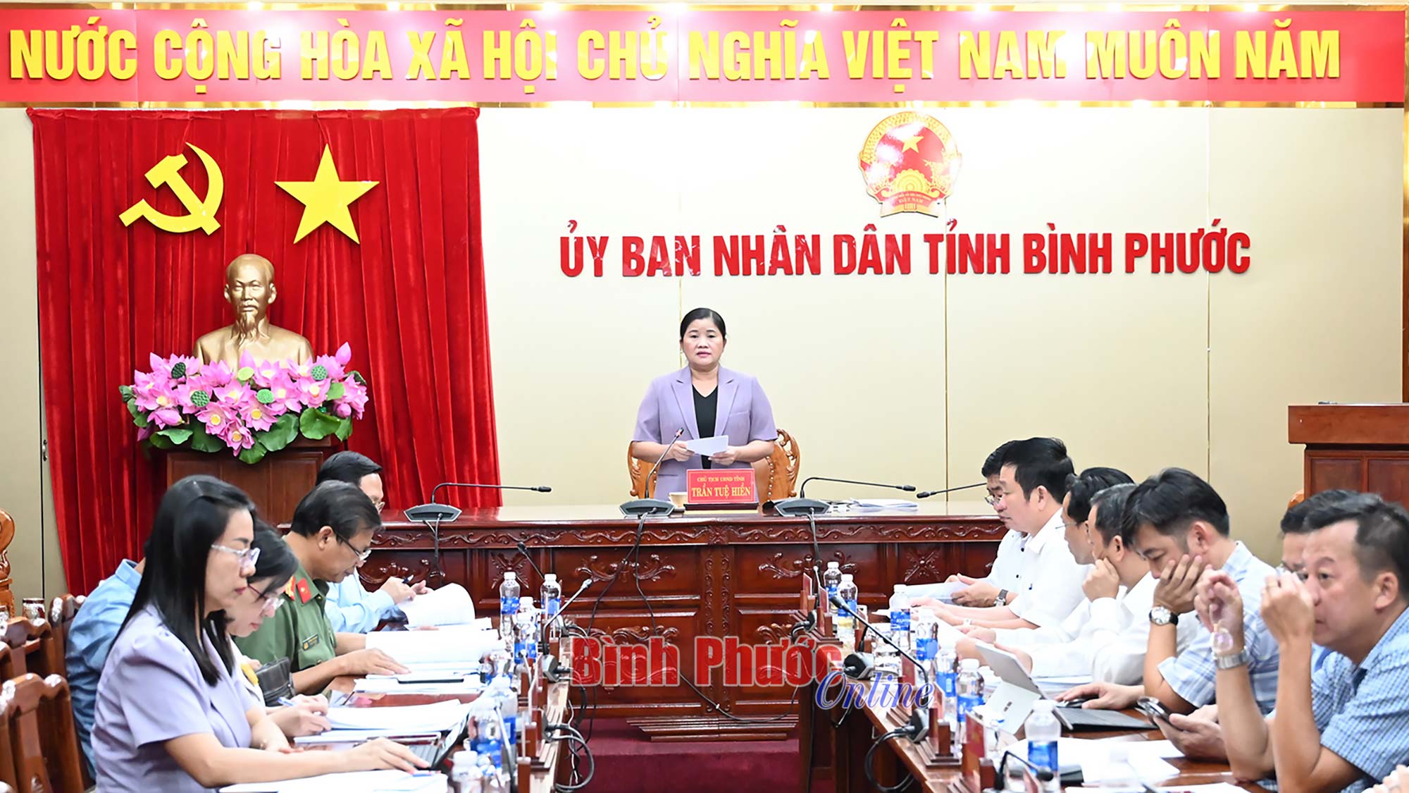 Hội đồng Thi đua - Khen thưởng tỉnh họp xét hồ sơ đề nghị khen cấp Nhà nước đợt I/2024