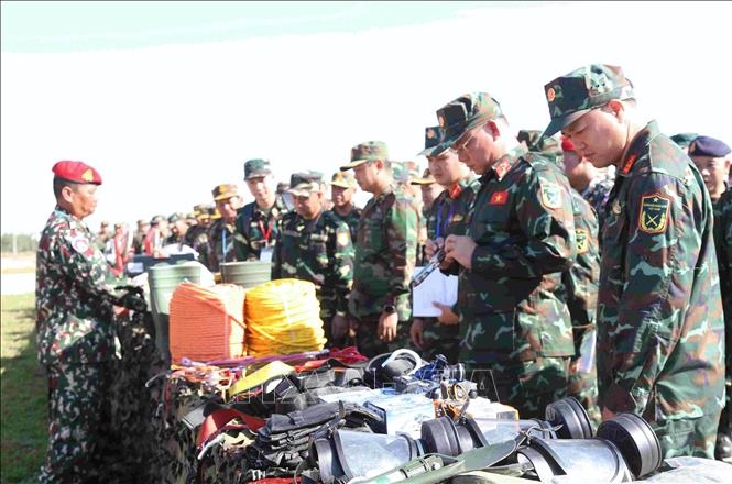 Khai mạc diễn tập chung giữa Quân đội 3 nước Campuchia - Lào - Việt Nam