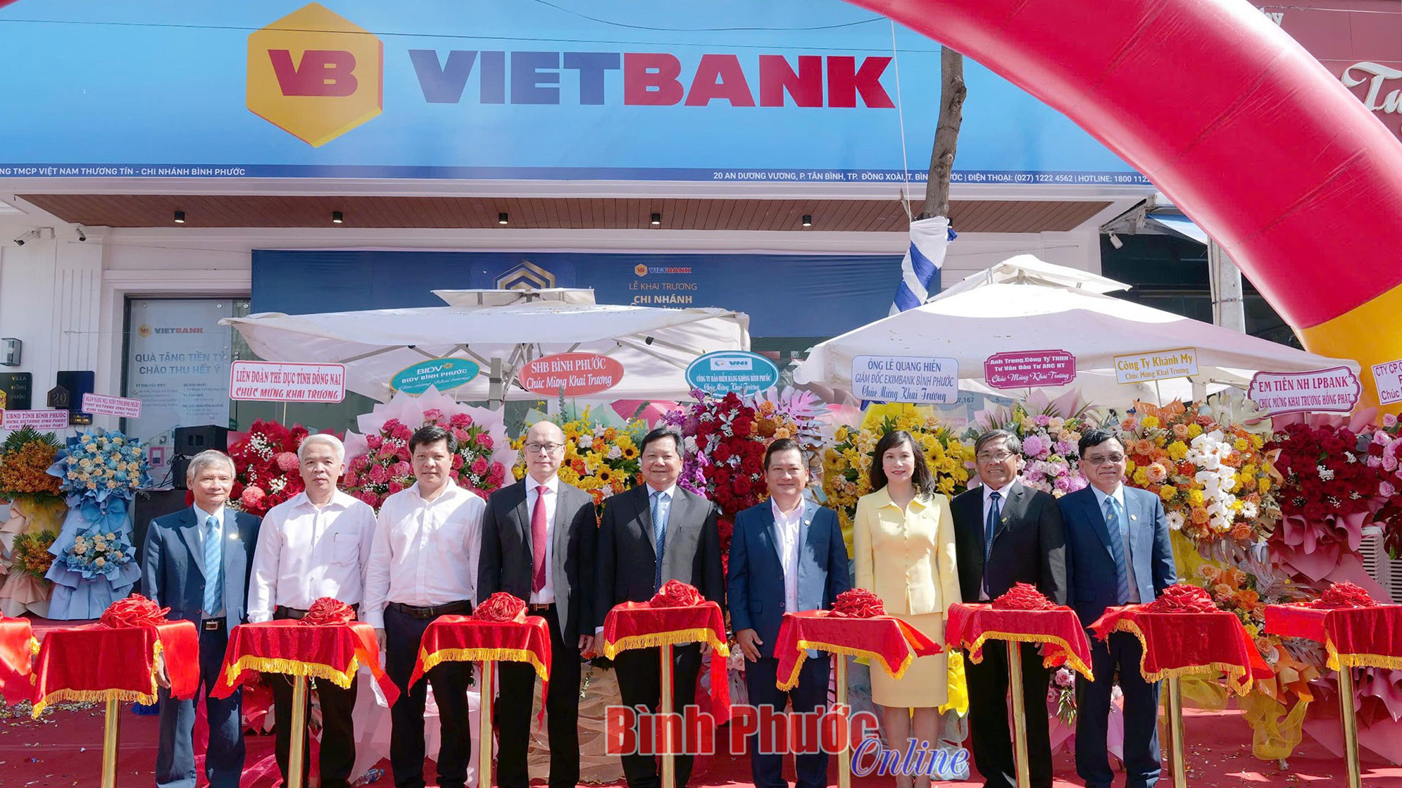 Khai trương Vietbank chi nhánh Bình Phước