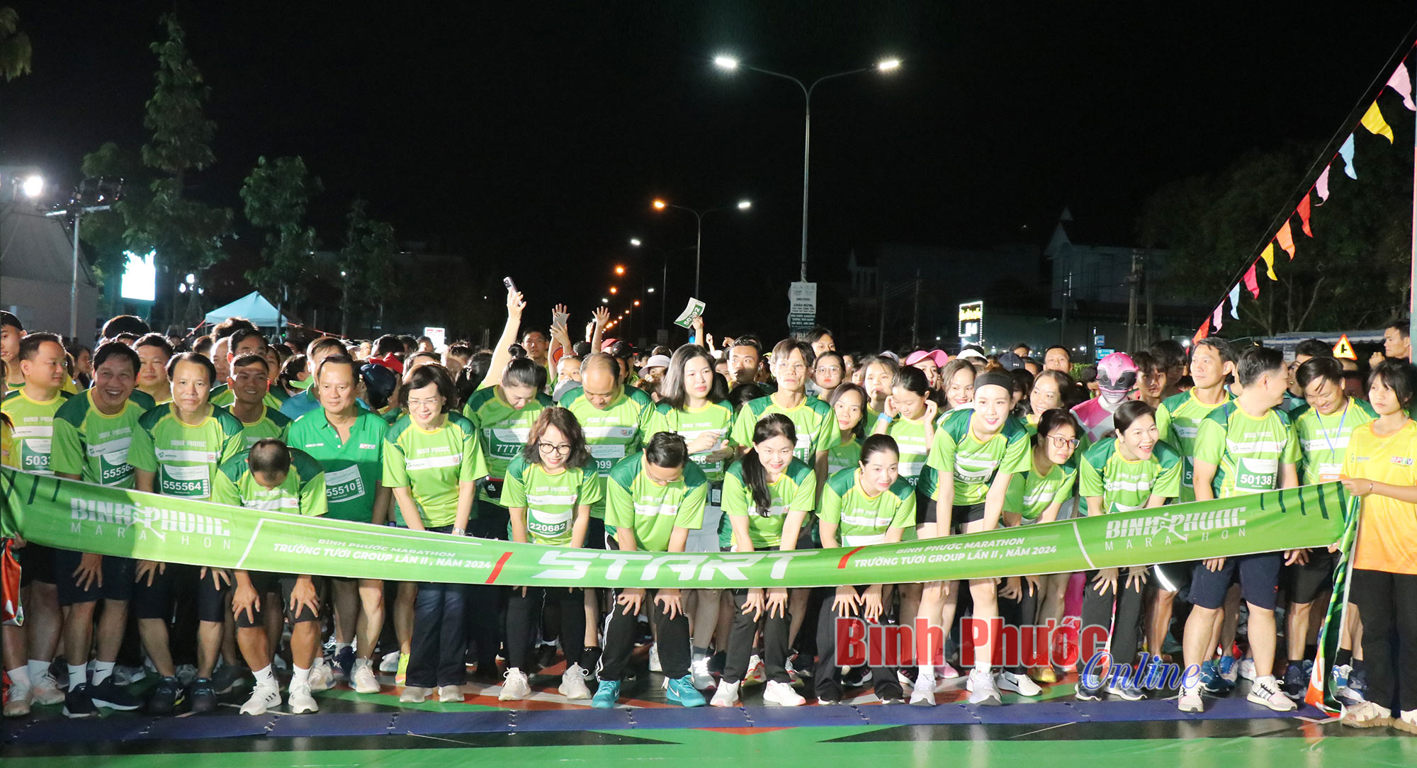 Lãnh đạo tỉnh Bình Phước hoàn thành cự ly 5km