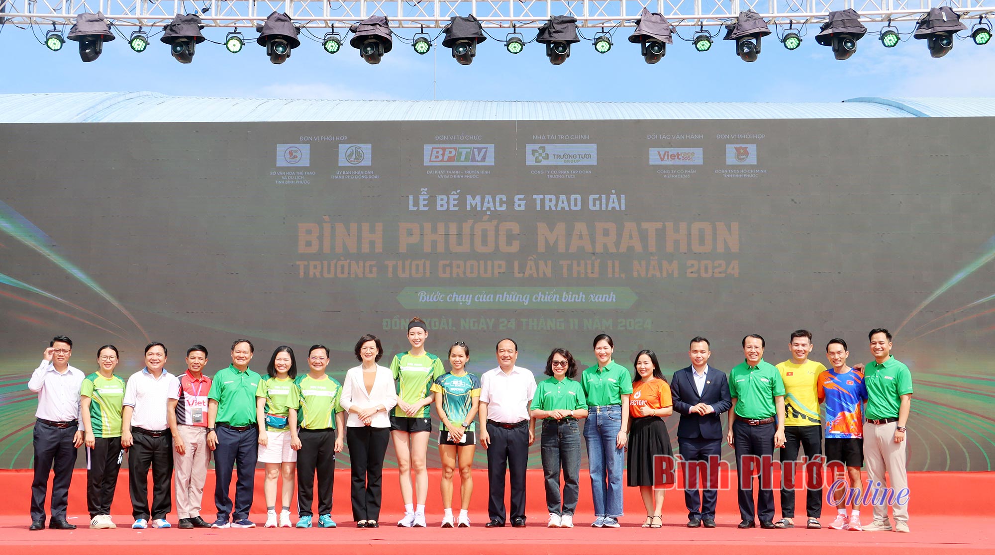 Lời cảm ơn từ Ban tổ chức Giải Bình Phước marathon - Trường Tươi Group lần thứ II, năm 2024