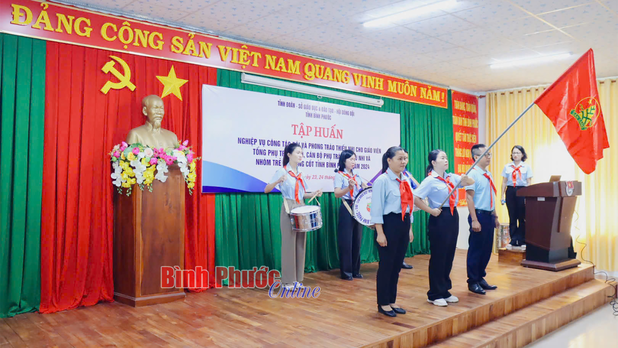 Nâng cao kỹ năng cho đội ngũ làm công tác Đội