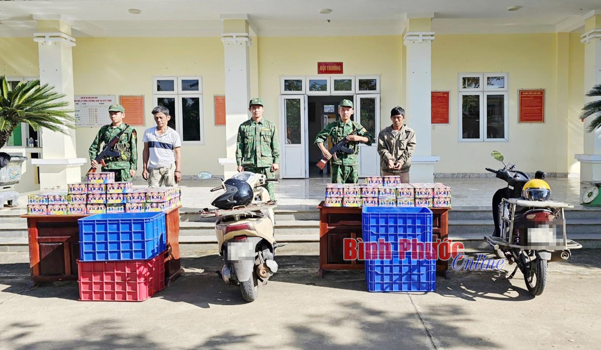 Ngăn chặn pháo lậu qua biên giới