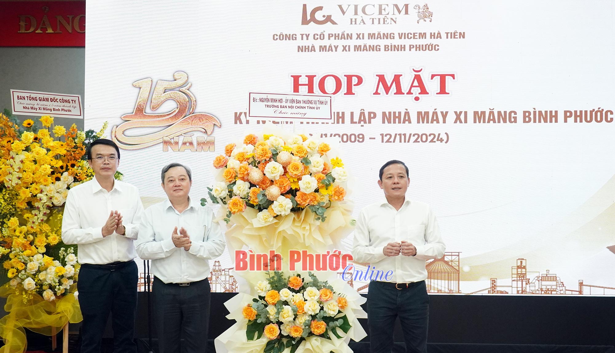 Nhà máy Xi măng Bình Phước kỷ niệm 15 năm thành lập