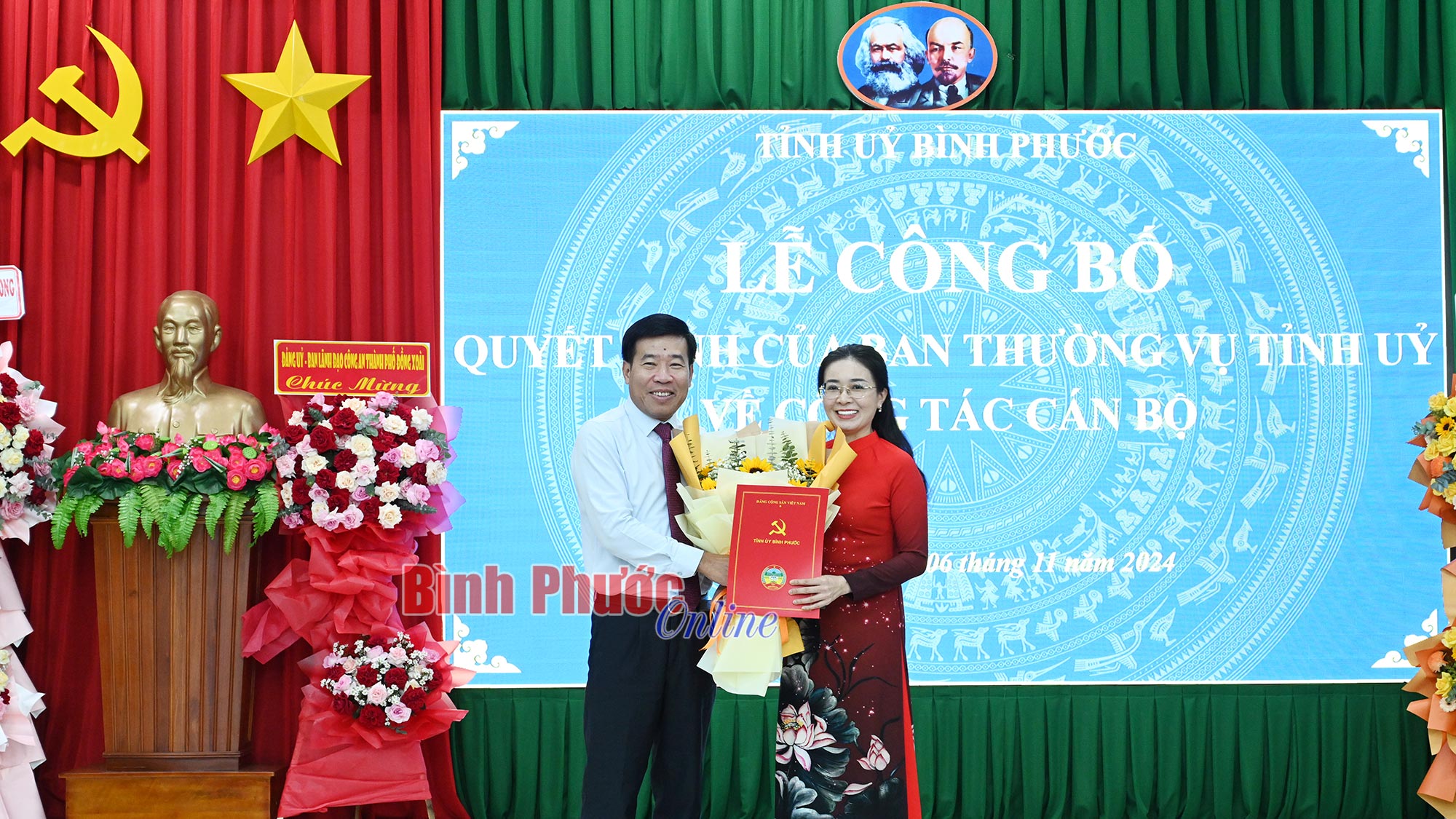 Bà Phạm Thị Bích Thủy giữ chức Bí thư Thành ủy Đồng Xoài