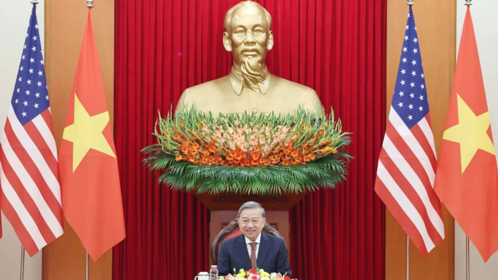 Tổng Bí thư Tô Lâm điện đàm với Tổng thống đắc cử Hoa Kỳ Donald Trump