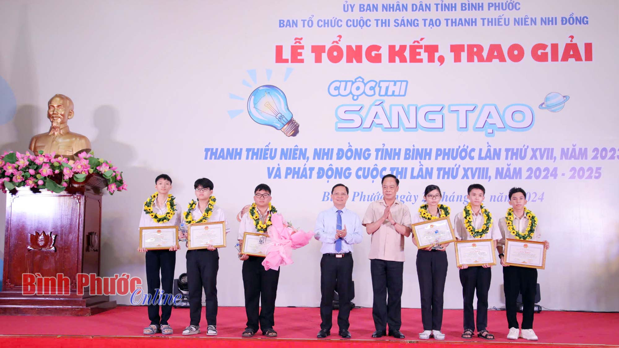 Tổng kết và phát động cuộc thi Sáng tạo thanh thiếu niên, nhi đồng tỉnh Bình Phước
