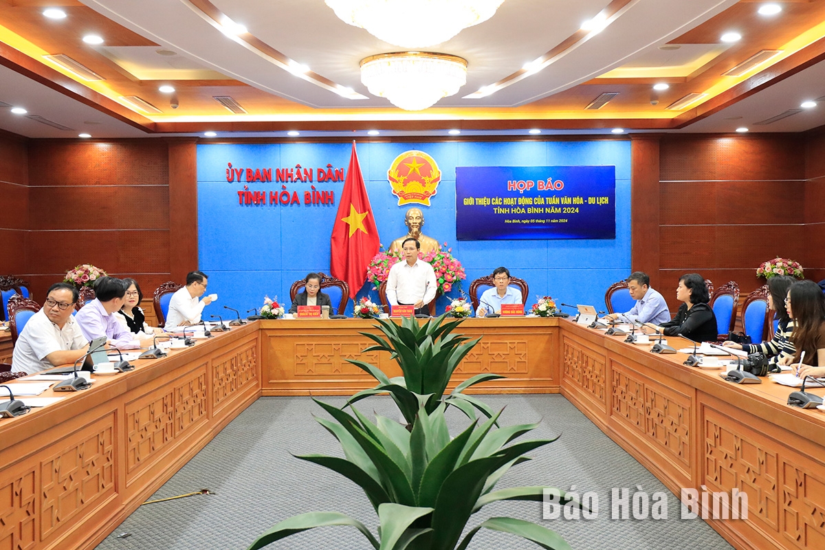 Tuần Văn hóa - Du lịch tỉnh Hòa Bình năm 2024 diễn ra từ ngày 15 đến 23-11