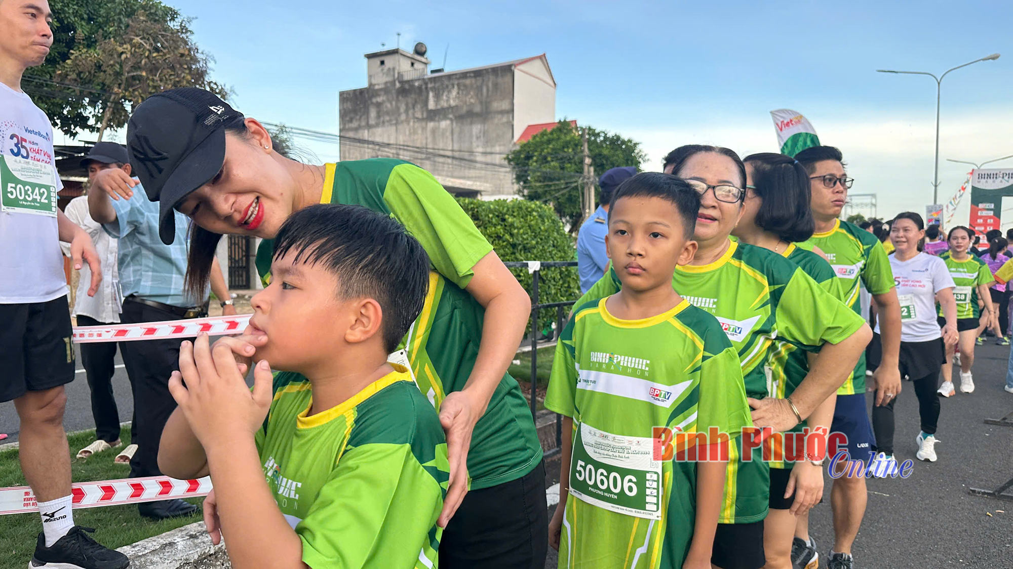 Vận động viên nhí chinh phục đường đua 5km, 10km