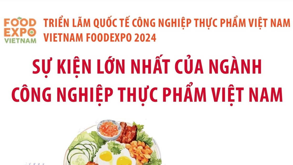 Vietnam Foodexpo 2024: Sự kiện lớn nhất của ngành Công nghiệp thực phẩm Việt Nam