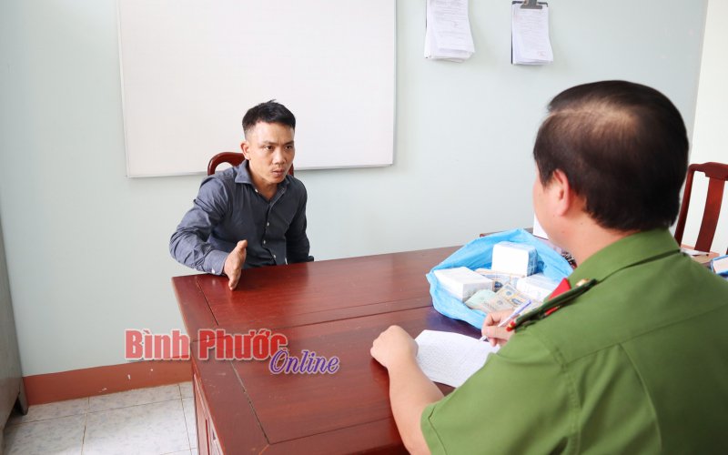 Bắt quả tang đối tượng đột nhập công ty đục két sắt trộm tiền