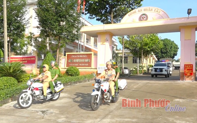 Công an Bù Đăng mở đợt cao điểm trấn áp các loại tội phạm