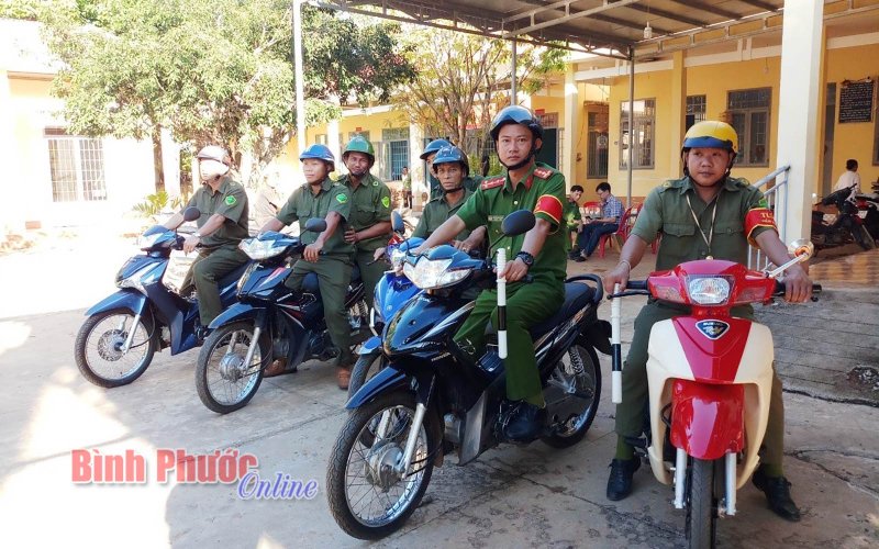Công an Lộc Ninh mở đợt cao điểm ra quân trấn áp tội phạm