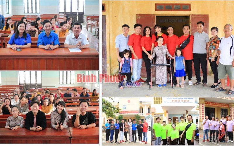 Cùng vượt ngàn dặm xa, thanh niên Bình Phước và văn nghệ sĩ TP. Hồ Chí Minh trao hơn 1 tỷ đồng cho đồng bào vùng lũ