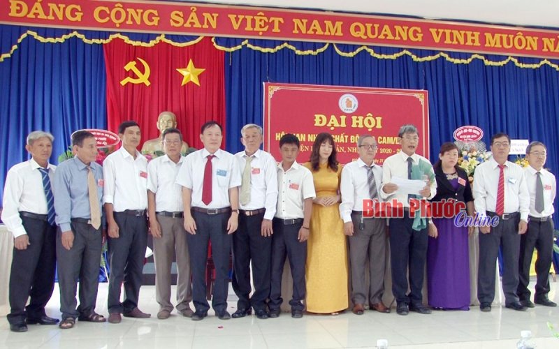 Đại hội Hội nạn nh&acirc;n chất độc da cam/dioxin huyện Hớn Quản lần thứ III