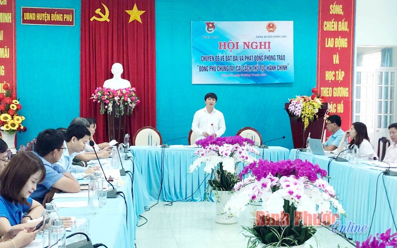 Đồng Phú phát động phong trào chung tay cải cách thủ tục hành chính