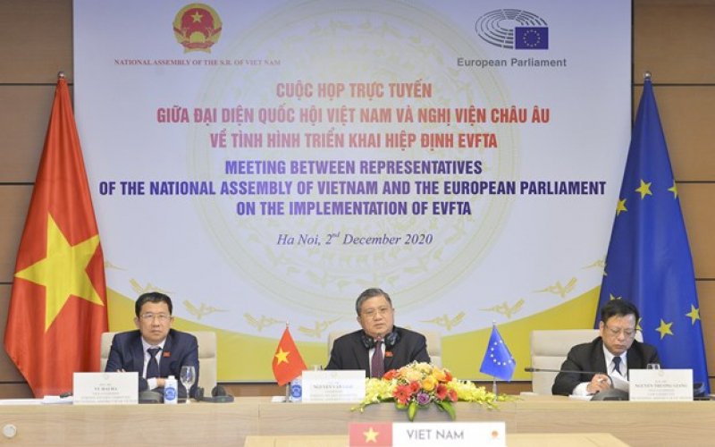 EVFTA: Tăng cường hợp tác giữa Quốc hội Việt Nam và Nghị viện châu Âu