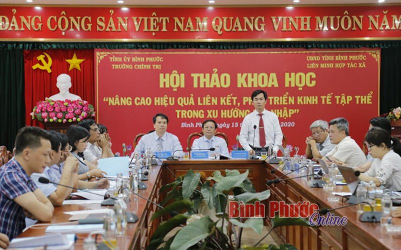 Hội thảo khoa học “Nâng cao hiệu quả liên kết, phát triển kinh tế tập thể trong xu hướng hội nhập”