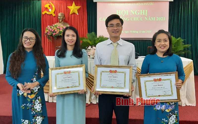 Hội nghị cán bộ, công chức Văn phòng Tỉnh ủy Bình Phước năm 2020