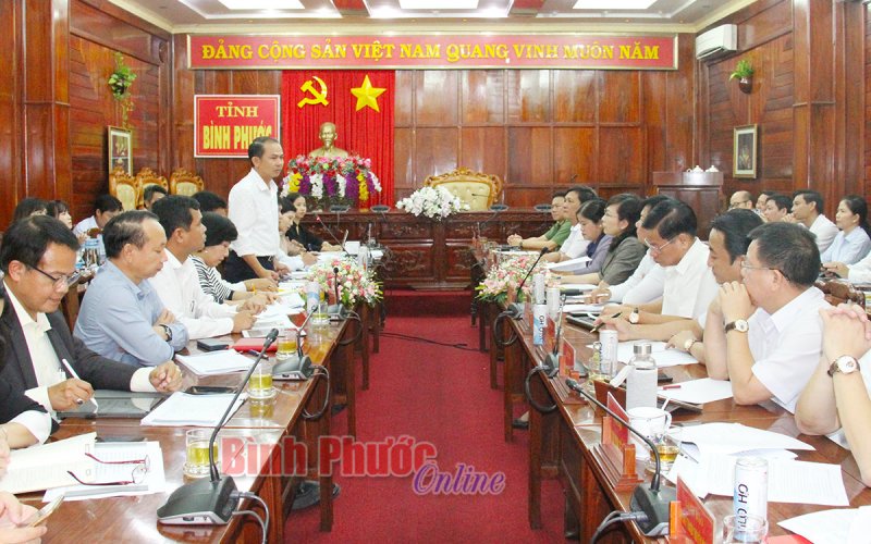 Hội nghị xúc tiến đầu tư tỉnh Bình Phước dự kiến diễn ra trong tháng 12