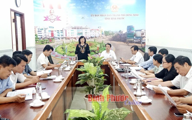 Kiểm tra công tác tổ chức hội thi Sáng tạo kỹ thuật tỉnh Bình Phước lần thứ VI tại các huyện, thị, thành phố