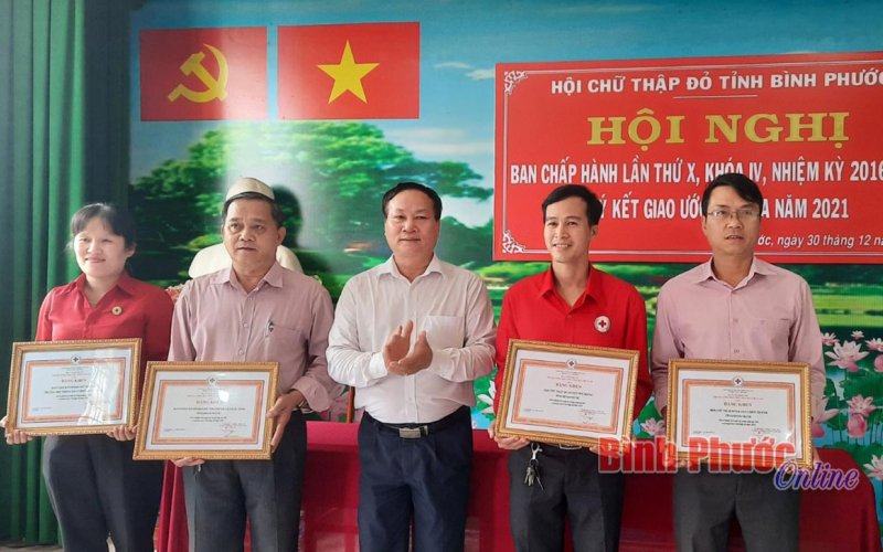 Năm 2020, Hội Chữ thập đỏ tổ chức nhiều hoạt động nhân đạo thiết thực, ý nghĩa