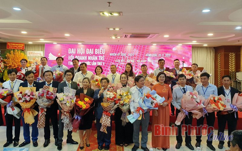 Ông Huỳnh Thành Chung tái đắc cử giữ chức Chủ tịch Hội Doanh nghiệp trẻ tỉnh khóa V, nhiệm kỳ 2020-2025