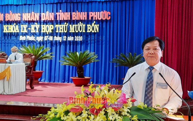Tốc độ tăng trưởng kinh tế của tỉnh Bình Phước thuộc nhóm cao cả nước