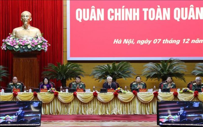 Tổng Bí thư, Chủ tịch nước dự và chỉ đạo Hội nghị Quân chính toàn quân năm 2020