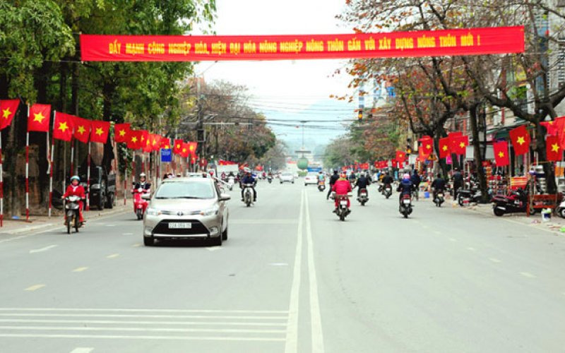 Treo cờ Tổ quốc và nghỉ tết Dương lịch 2021