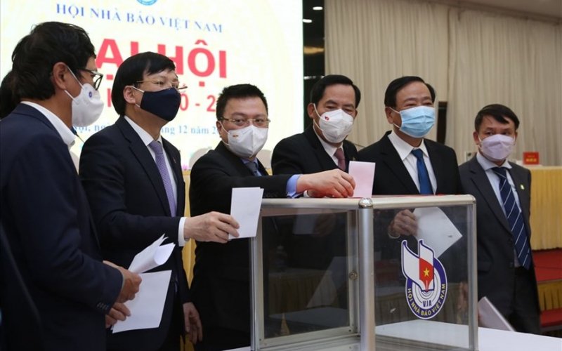 52 nhân sự trúng cử Ban Chấp hành Hội Nhà báo Việt Nam khóa XI