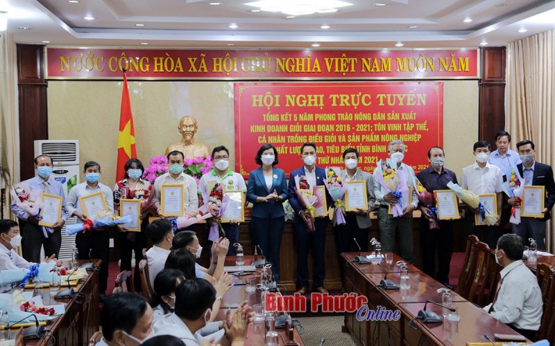 Bình Phước có hơn 28.200 nông dân sản xuất, kinh doanh giỏi mỗi năm