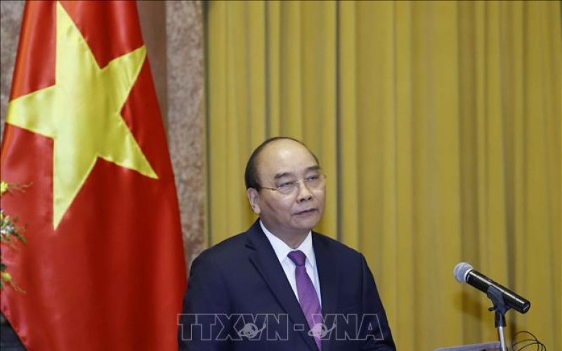 Chủ tịch nước trao Huân chương Lao động tặng học sinh đoạt giải Olympic và Khoa học kỹ thuật quốc tế