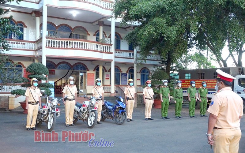 Công an Bình Long ra quân tấn công trấn áp tội phạm tết Nguyên đán Nhâm Dần