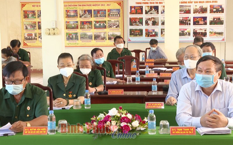 Giai đoạn 2016-2021, hội CCB vận động xây dựng, sửa chữa 234 căn nhà 