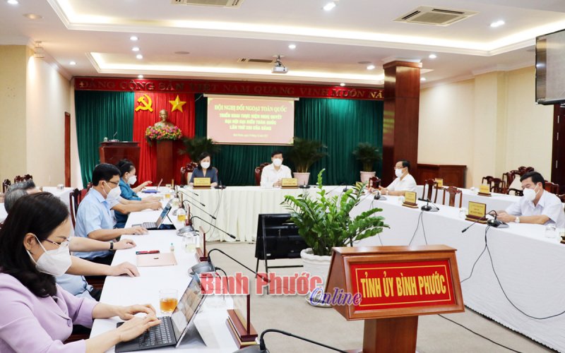 Hội nghị đối ngoại toàn quốc triển khai thực hiện Nghị quyết Đại hội XIII của Đảng