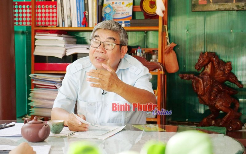 NGUYÊN PHÓ CHỦ TỊCH UBND TỈNH BÌNH PHƯỚC NGUYỄN VĂN THỎA: Những việc tôi đã làm là sự trả ơn, đền đáp với đồng chí, đồng bào