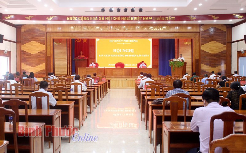 Năm 2022, Phú Riềng đề ra 20 chỉ tiêu cơ bản