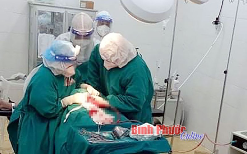 Phước Long: Mổ lấy thai thành công cho sản phụ mắc Covid-19