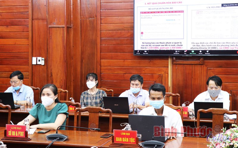 Tập huấn thực hiện báo cáo điện tử trên hệ thống thông tin VPCP