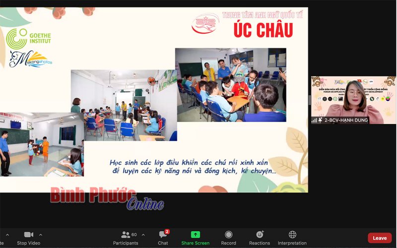 Thanh niên Bình Phước cùng cộng đồng quốc tế tìm sân chơi mới cho múa rối