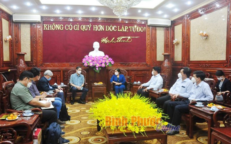 Tỉnh Bình Phước luôn chia sẻ khó khăn cùng doanh nghiệp