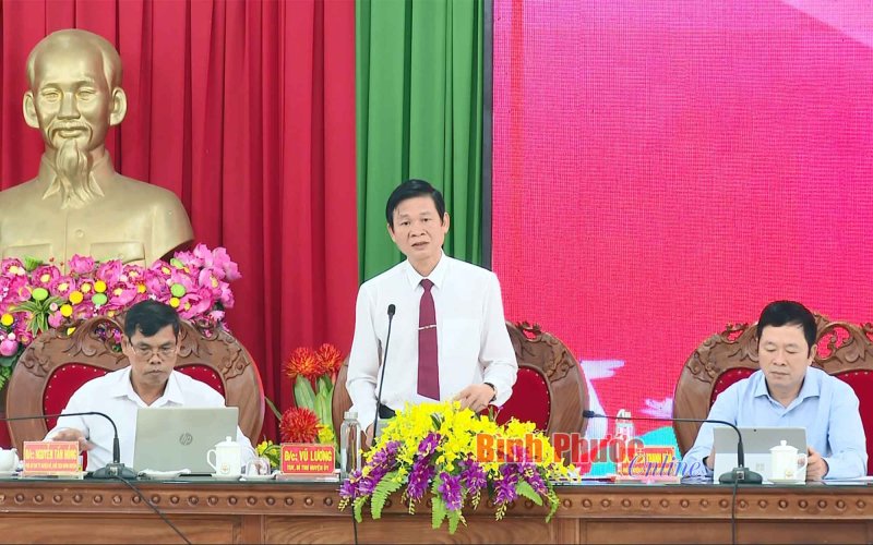 12 nhóm nhiệm vụ, giải pháp thúc đẩy Bù Đăng phát triển