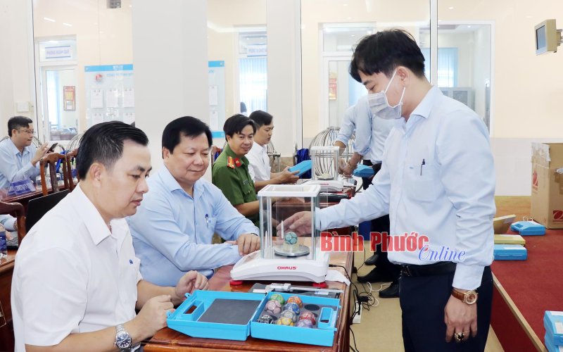 Bình Phước kiểm tra định kỳ hệ thống lồng cầu quay số mở thưởng