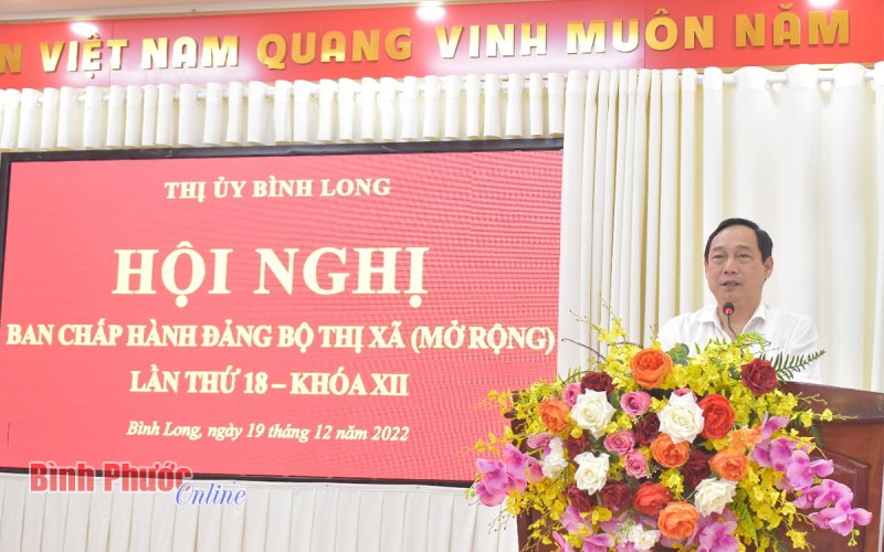 Bình Long thực hiện đạt và vượt 22/23 chỉ tiêu nghị quyết