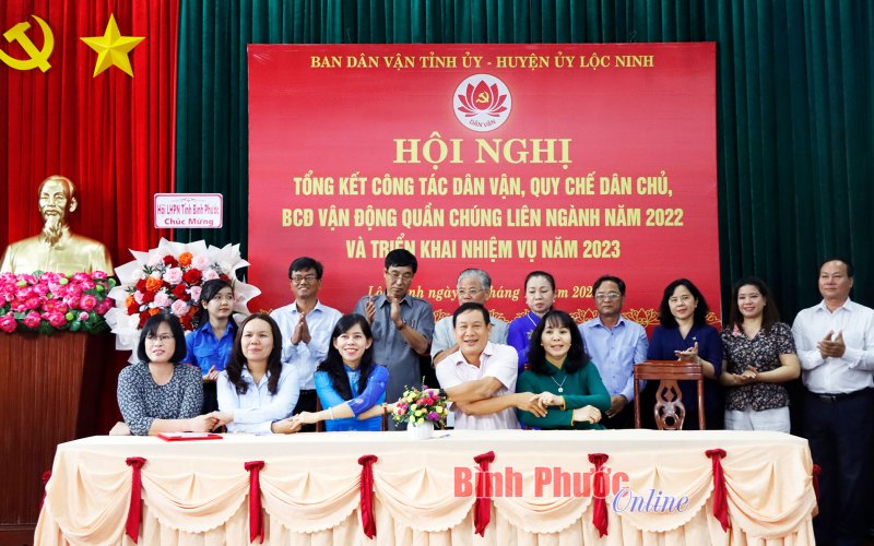 Bình Phước: Ban Dân vận Tỉnh ủy triển khai nhiệm vụ trọng tâm năm 2023
