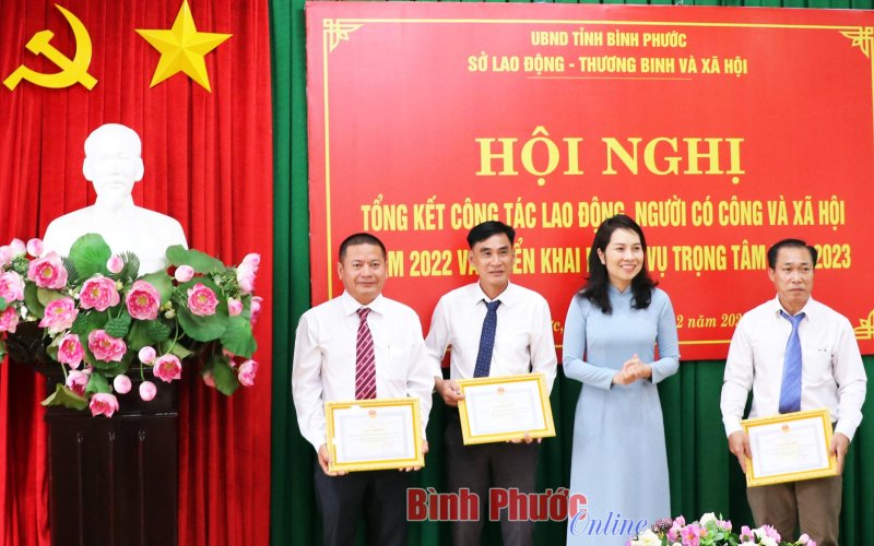Bình Phước: Ngành LĐ-TB&XH triển khai nhiệm vụ trọng tâm năm 2023