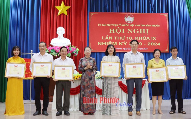 Bình Phước: Nhiều kết quả nổi bật trong công tác mặt trận năm 2022